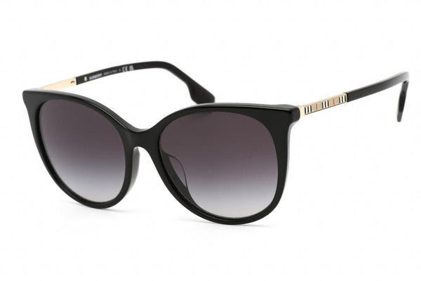 Burberry BE4333F Alice Ladies Black Round Sunglasses 30018G - WatchStatus Ltd