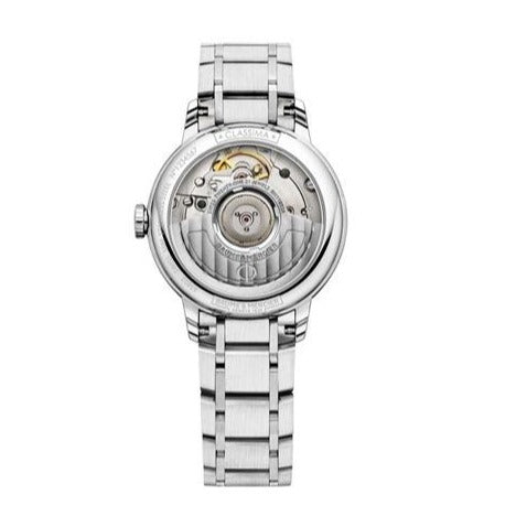 Baume & Mercier Classima Ladies Silver Diamond Watch BM0A10268