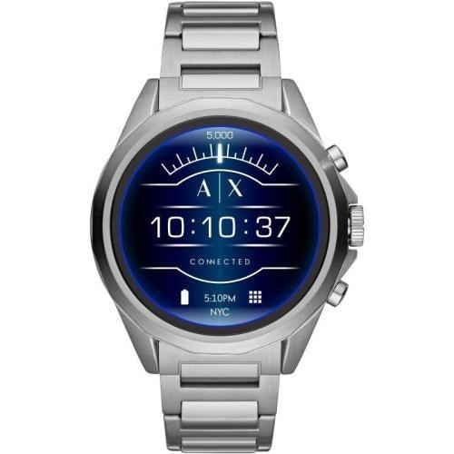 Armani Exchange Connected AXT2000 Men’s Silver Stainless Steel Multi-Function Smart Watch