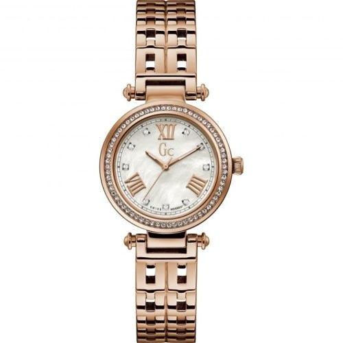 GC Sport Rose Gold Pearl Watch Y47003L1MF - WatchStatus Ltd
