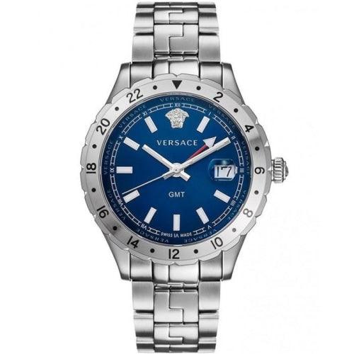 Versace V1101.0015 Mens Hellenyium GMT Blue Dial Swiss Watch
