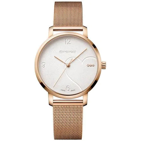 Wenger Metropolitan Donnissima Women's Watch Rose Gold 01.1731.112