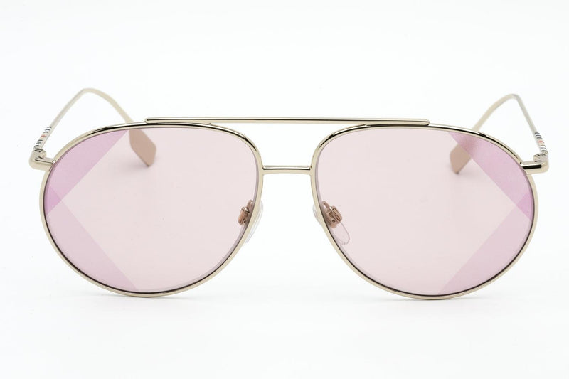 Burberry BE3138 Alice Ladies Aviator Pink Len's Sunglasses 110984 - WatchStatus Ltd