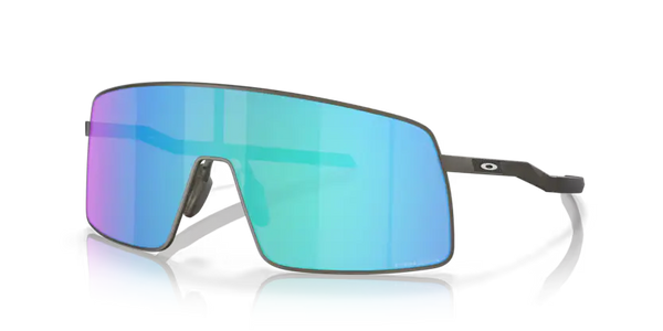 Oakley Sutro Ti Sunglasses Shield Lead Frame Green Lens OO6013 601304