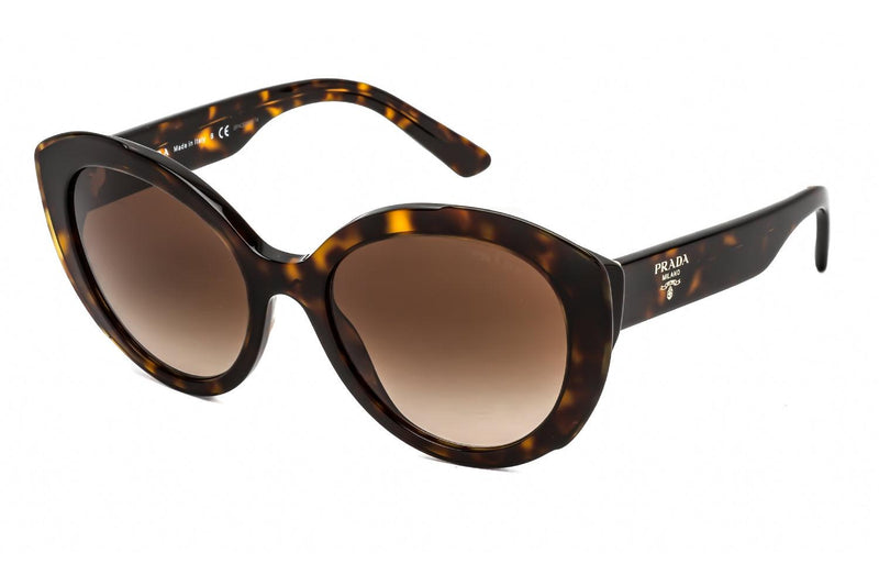 Prada PR01YS Ladies Havana Cat Eye Sunglasses 2AU6S1 - WatchStatus Ltd