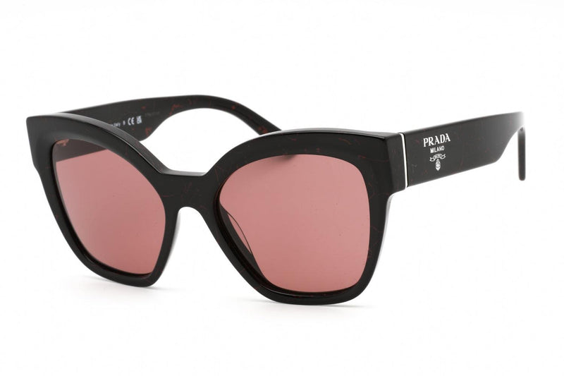 Prada Ladies Sunglasses Red Lens Square PR17ZS-11F08S - WatchStatus Ltd