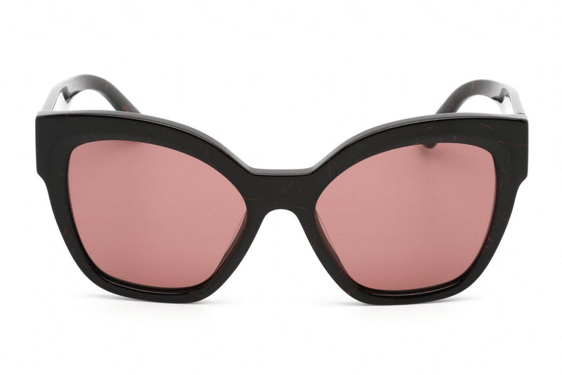 Prada Ladies Sunglasses Red Lens Square PR17ZS-11F08S - WatchStatus Ltd