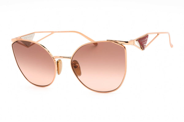 Prada Ladies Sunglasses Rose Gold Cat Eye PR50ZS-SVF0A5 - WatchStatus Ltd