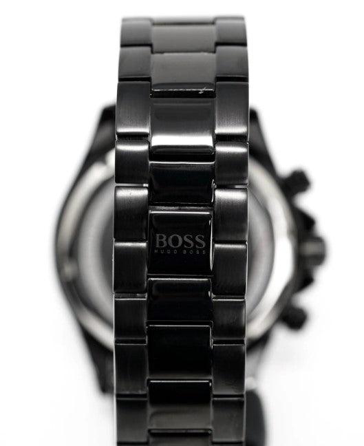 BOSS Ikon Men's Black Chronograph Watch HB1512961 - WatchStatus Ltd