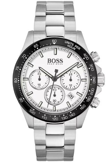 BOSS Hero Sport Lux Men's White Dial Chronograph Watch HB1513875 - WatchStatus Ltd