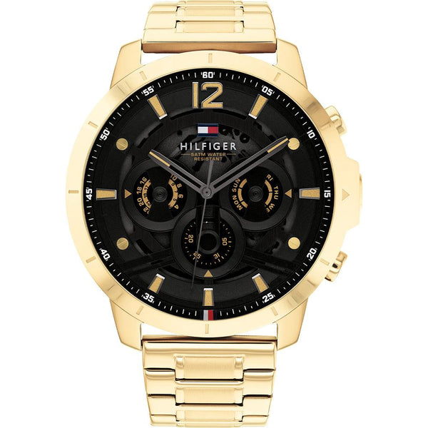 Tommy Hilfiger Lars Watch Men's Gold 1710511 - WatchStatus Ltd