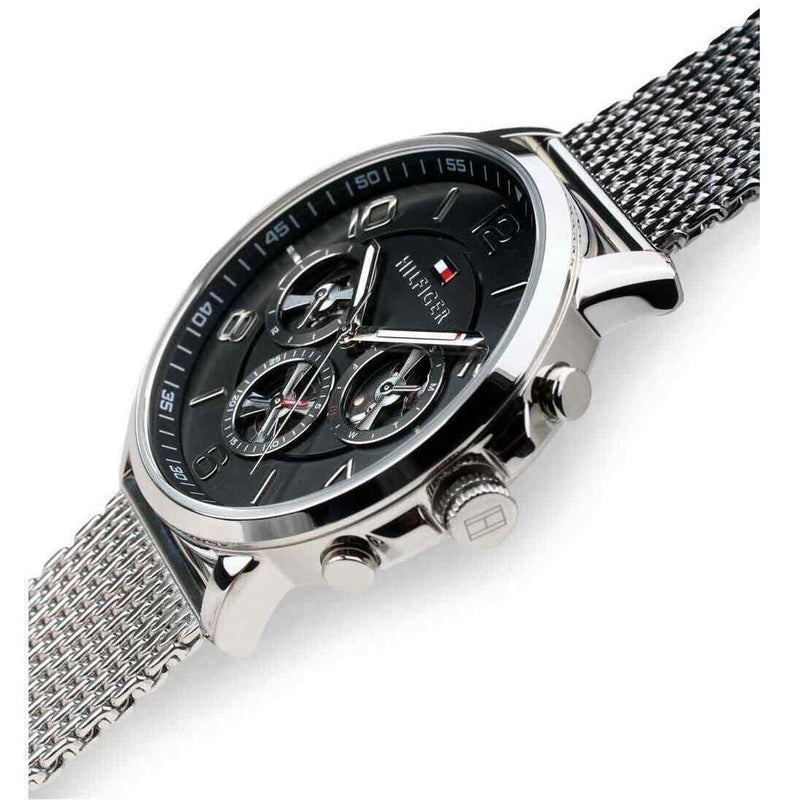 Tommy Hilfiger Keagan Watch Men s Black Dial 1791292