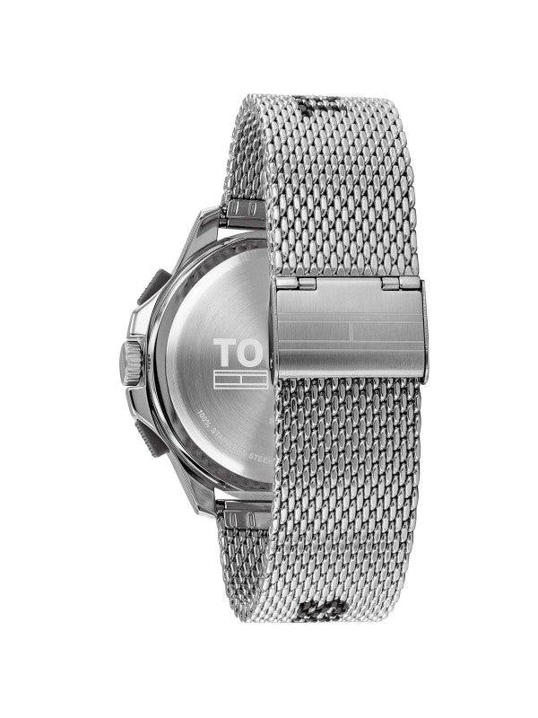 Tommy Hilfiger Men's Analogue/Digital Watch Silver 1791765 - WatchStatus Ltd