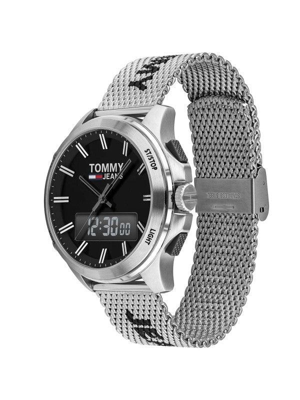 Tommy Hilfiger Men's Analogue/Digital Watch Silver 1791765 - WatchStatus Ltd