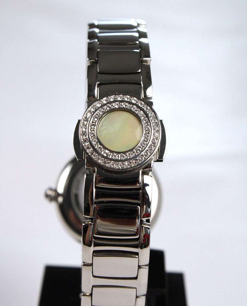 Rotary Cocktail Ladies Watch Silver Crystal LB05085/41L - WatchStatus Ltd