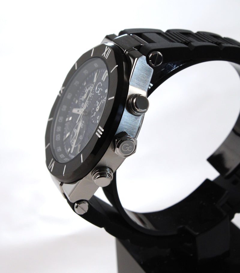 Gc Force Men's Watch Black Chronograph Y69002G7MF - WatchStatus Ltd