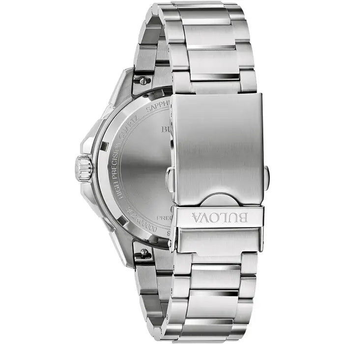 Bulova Marine Star Men's Watch Black Ceramic 96B434