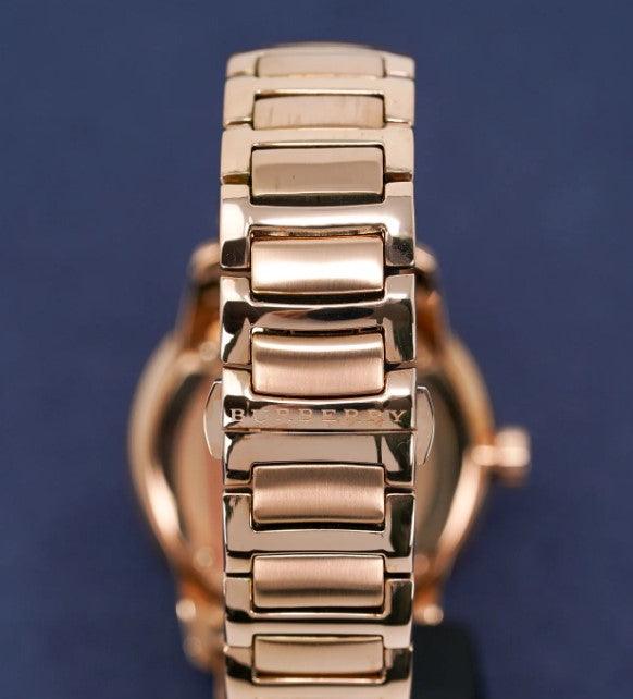 Burberry The Classic Watch Men's Rose Gold BU10013 - WatchStatus Ltd