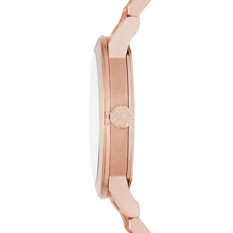 Burberry The City Ladies Watch Rose Gold Nova Check BU9039 - WatchStatus Ltd