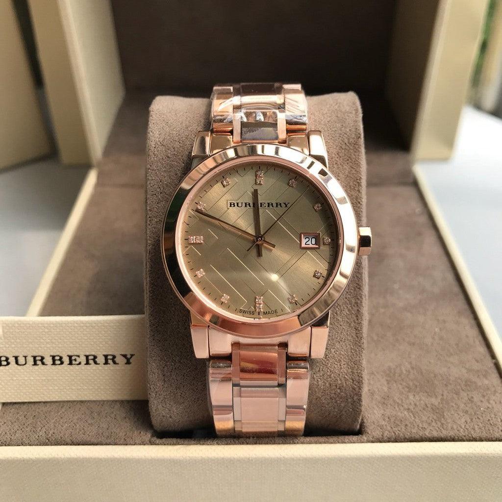 Burberry store the city