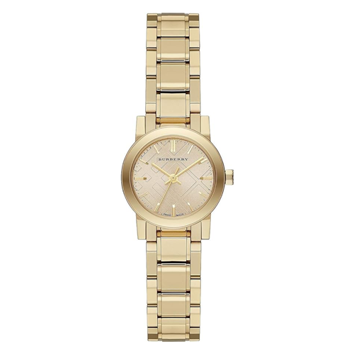 Burberry The City Ladies Watch Gold 26mm BU9227