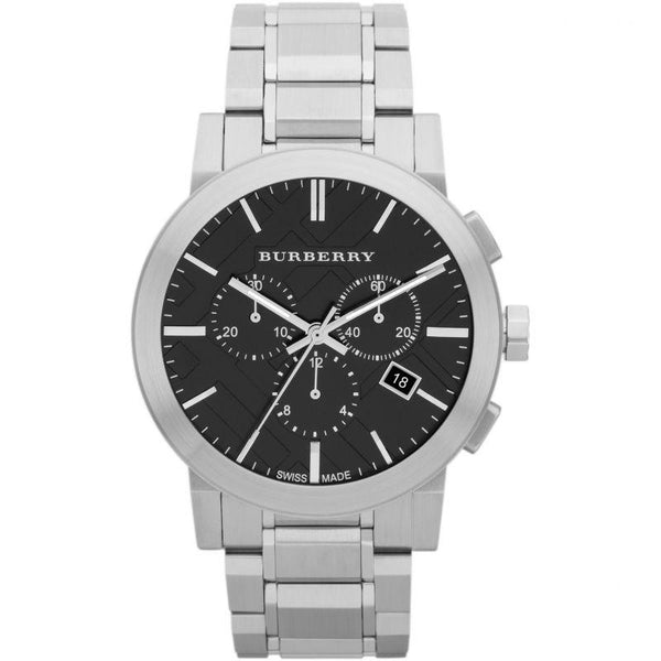 Burberry The City Men's Watch Black Dial Chronograph BU9351