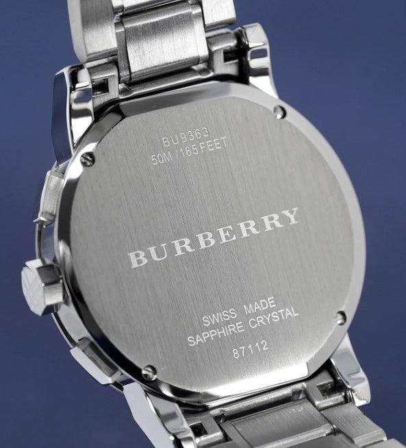 Burberry The City Men's Watch Blue Dial Chronograph BU9363 - WatchStatus Ltd