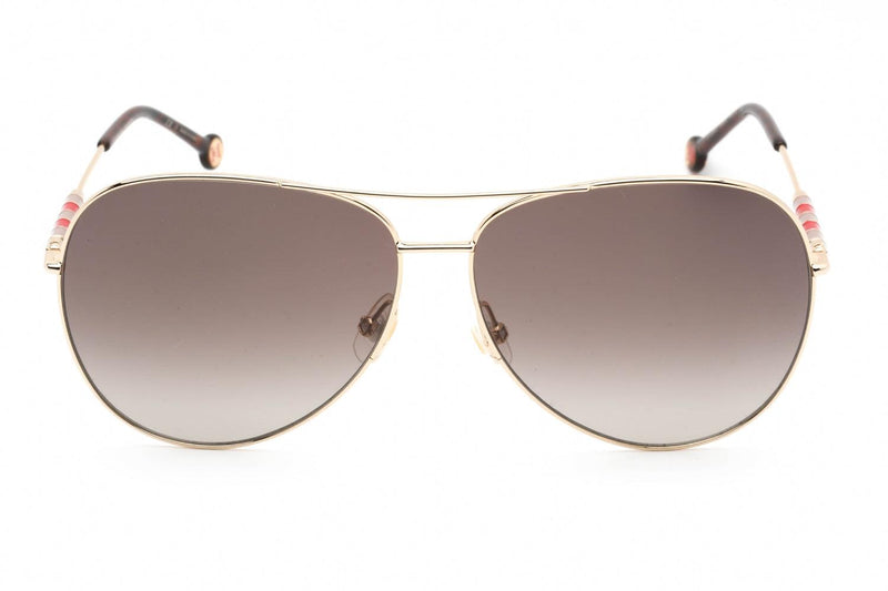 Carolina Herrera Ladies Brown Gradient Aviator Sunglasses CH0034/S-0J5GHA - WatchStatus Ltd