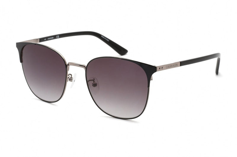 Calvin Klein Ladies Square Grey Gradient Sunglasses CK19322SK-008 - WatchStatus Ltd