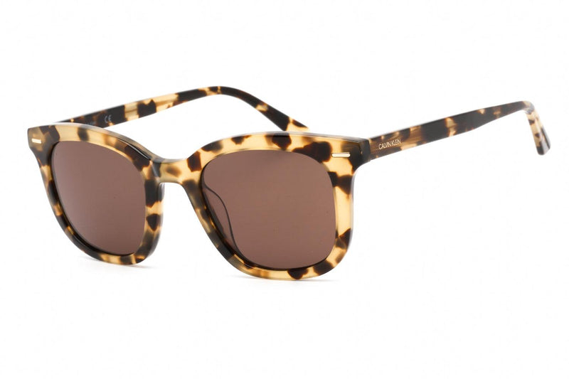 Calvin Klein Ladies Square Tortoise Sunglasses CK20538S-244 - WatchStatus Ltd