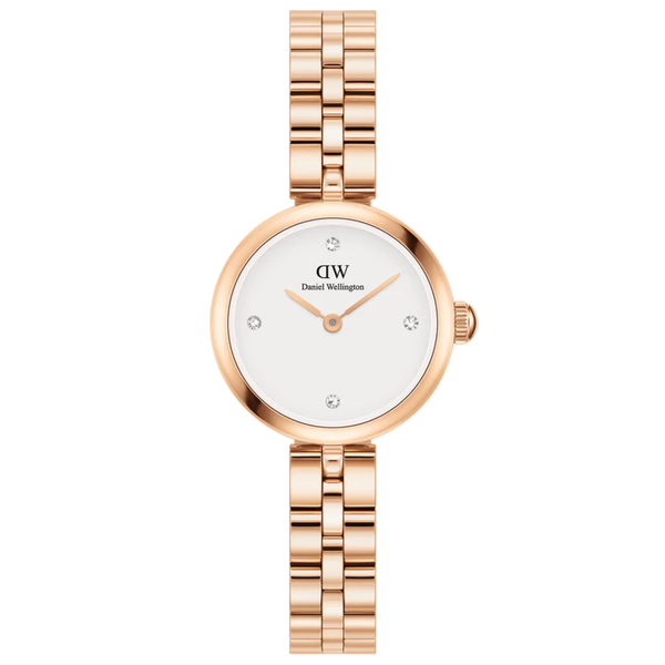 Daniel Wellington Elan Lumine Ladies Watch Rose Gold White Dial DW00100717