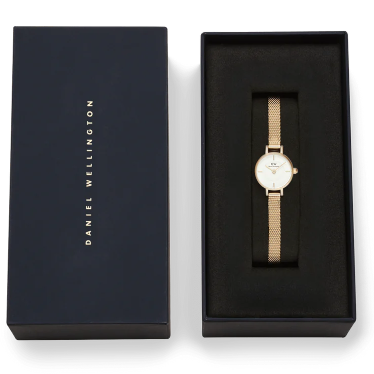 Daniel Wellington Petite Mini Evergold Ladies Watch Rose Gold DW00100745