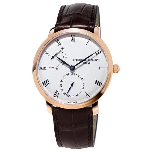 Frederique Constant Slimline Automatic Watch Men's Rose Gold FC-723WR3S4 - WatchStatus Ltd