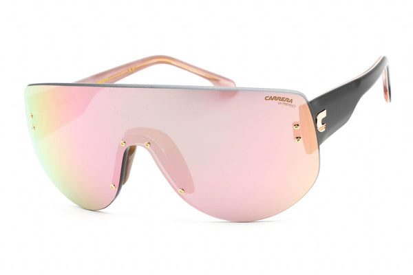 Carrera FlagLab 12 Pearlescent Pink Shield Sunglasses 0000 0J - WatchStatus Ltd