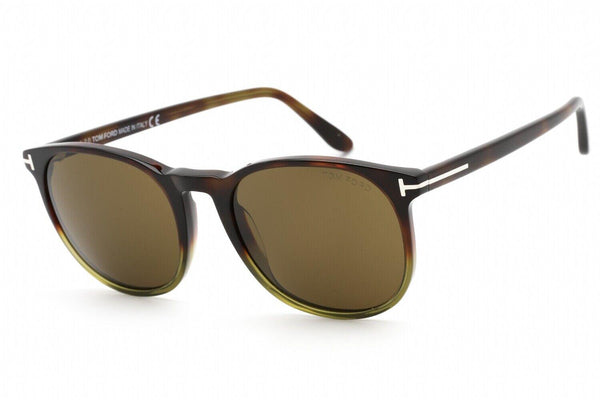 Tom Ford Ansel Round Havana Ladies Sunglasses FT0858/S-56J - WatchStatus Ltd