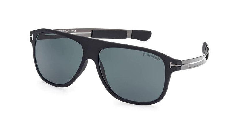 Tom Ford Todd Pilot Black Men's Sunglasses FT0880/S-02V - WatchStatus Ltd