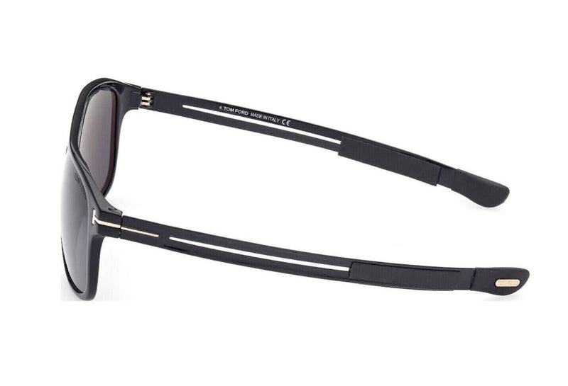 Tom Ford Todd Pilot Black Men's Sunglasses FT0880/S-02V - WatchStatus Ltd