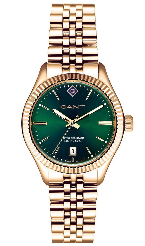 GANT Sussex Ladies Watch Green Gold GTG136011