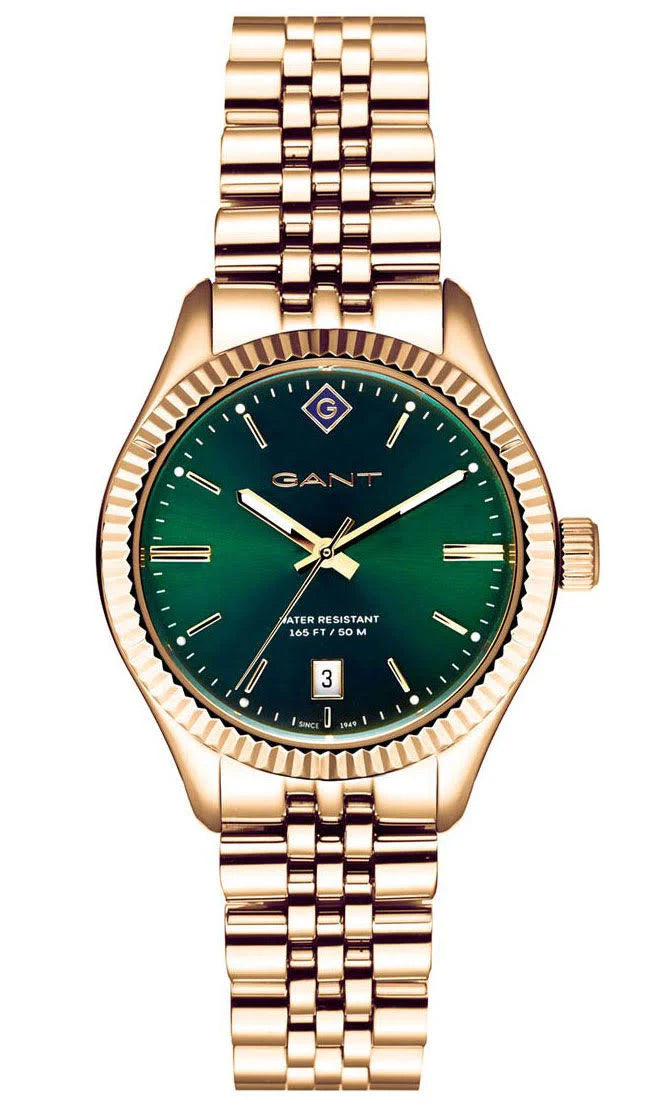 GANT Sussex Ladies Watch Green Gold GTG136011
