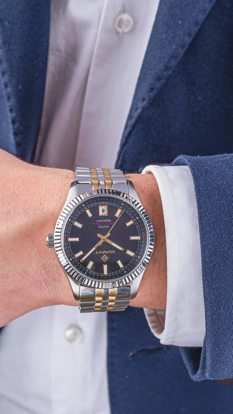 GANT Sussex Men's Watch Two Tone Black Dial GTG166009