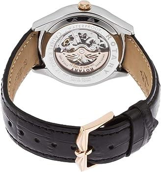Rotary Les Originales Jura Watch Men's Black Leather Automatic GS90509/10 - WatchStatus Ltd