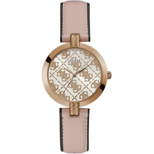 Guess G Luxe Ladies Watch Pink Leather GW0027L2