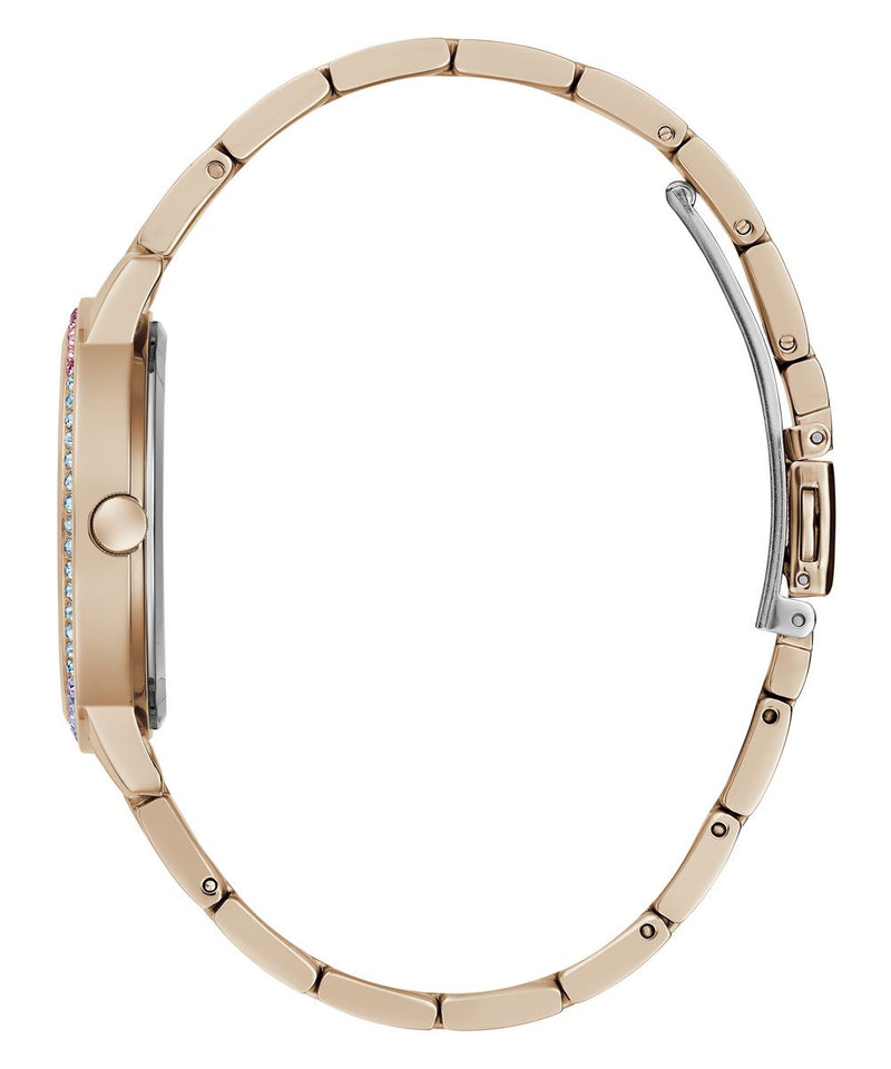 Guess Three Of Hearts Watch Ladies Rose Gold GW0657L3