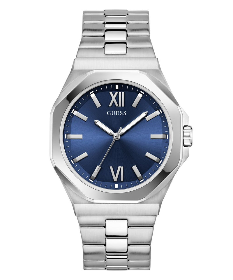 Guess Emperor Men's Watch Blue Silver GW0849G1