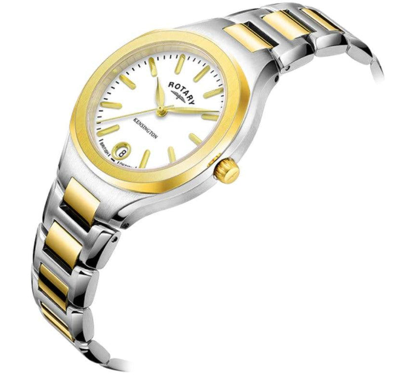 Rotary Kensington Watch Ladies Two Tone LB05107/02 - WatchStatus Ltd