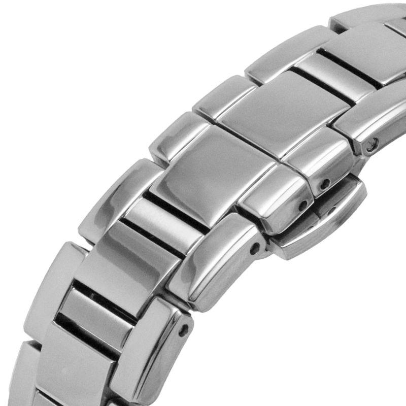 Rotary Cambridge Watch Ladies Silver Rectangular LB05435/07/D - WatchStatus Ltd