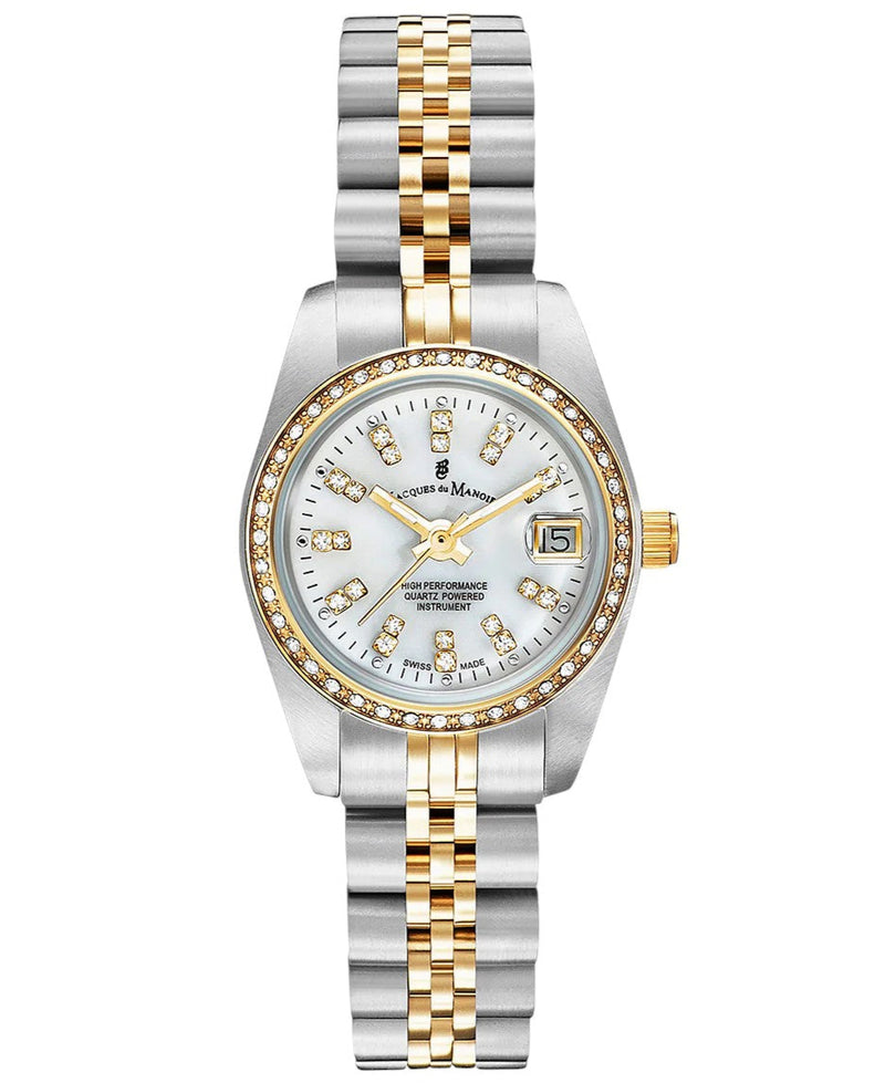 Jacques du Manoir Inspiration Ladies Watch Two Tone NRO.08