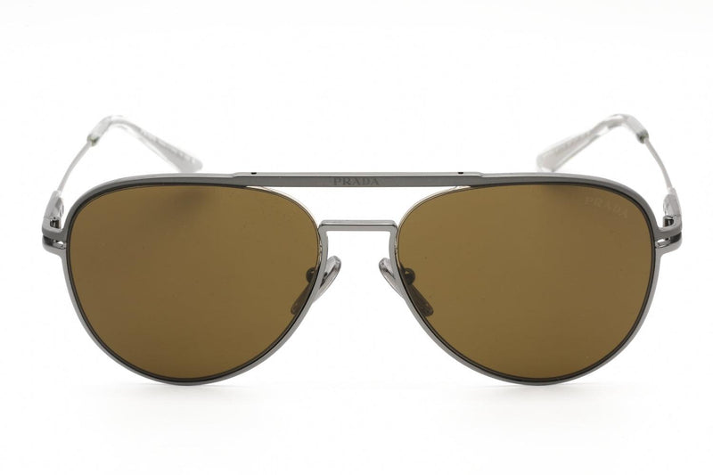 Prada Men's Sunglasses Brown Len's Aviator PR54ZS-16F01T - WatchStatus Ltd