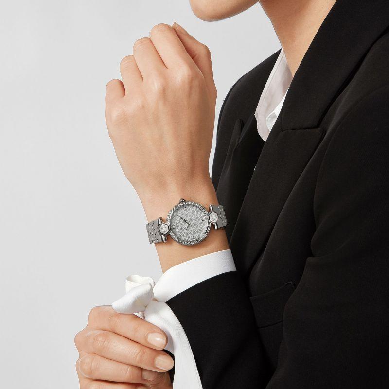 Philipp Plein Couture Watch Ladies Silver PWEAA0421 - WatchStatus Ltd