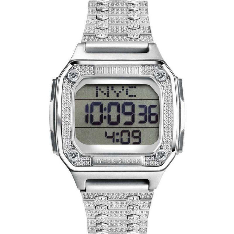 Philipp Plein Hyper Shock Watch Silver PWHAA1121 - WatchStatus Ltd